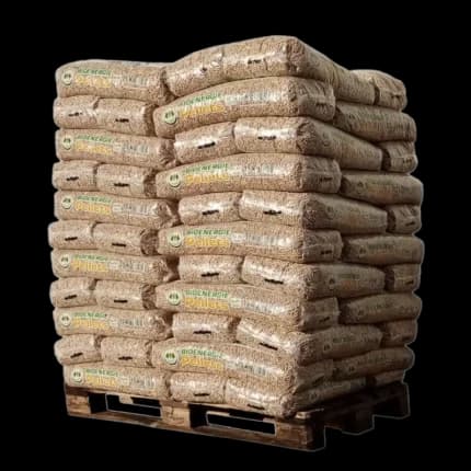 Pellets Bioénergie: palé de 66 sacos de 15 kg
