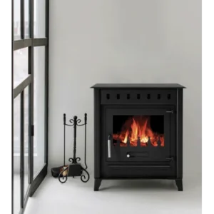 Estufa de leña INTERSTOVES LYA, 12 kW